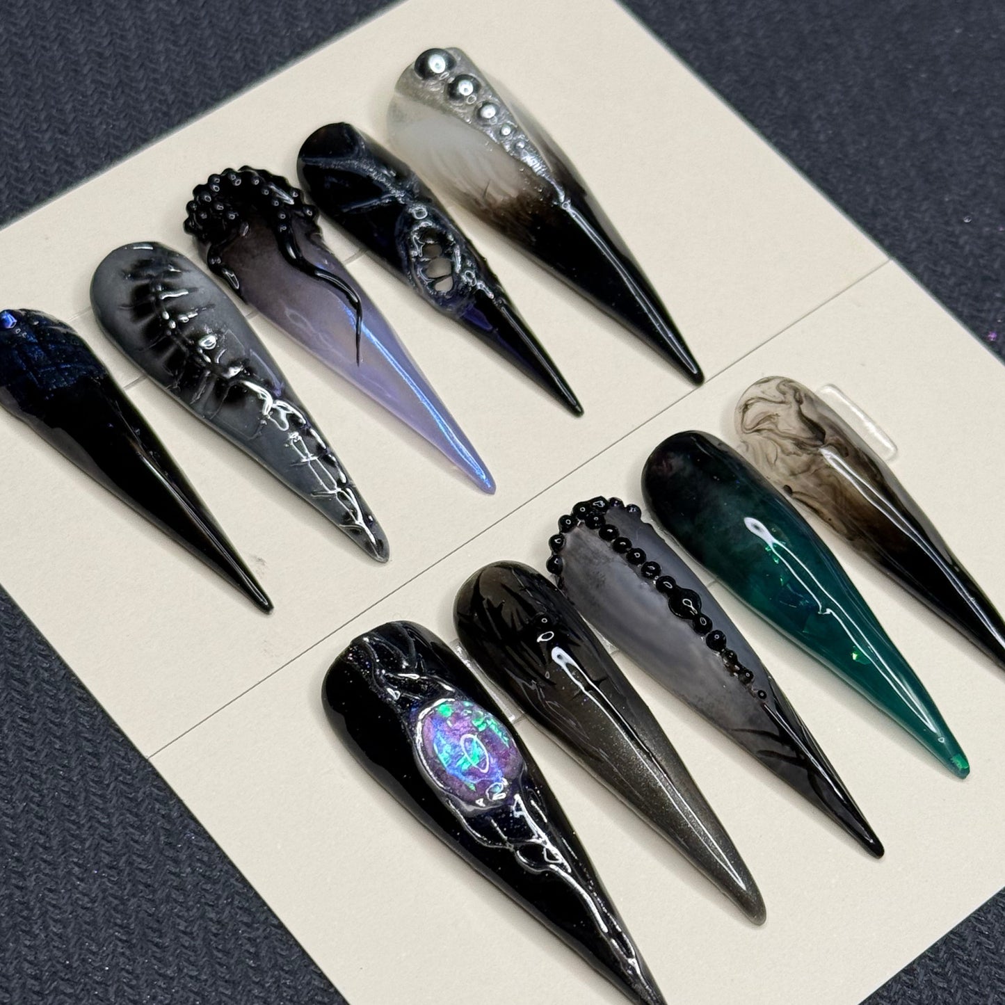 Phyrexia Nails